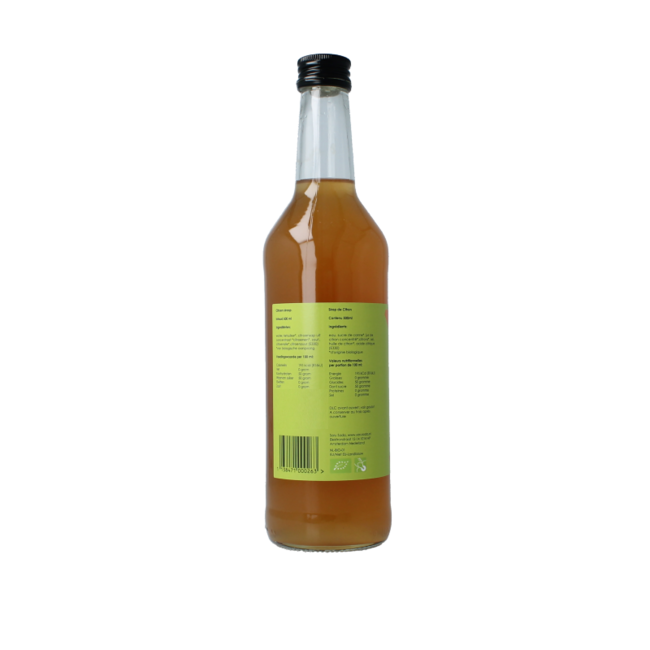 Organic Demeter lemon syrup 500 Millilitres