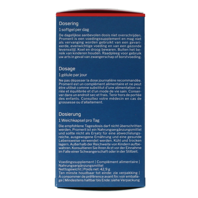 Promeril 45+15 free 60 Softgels