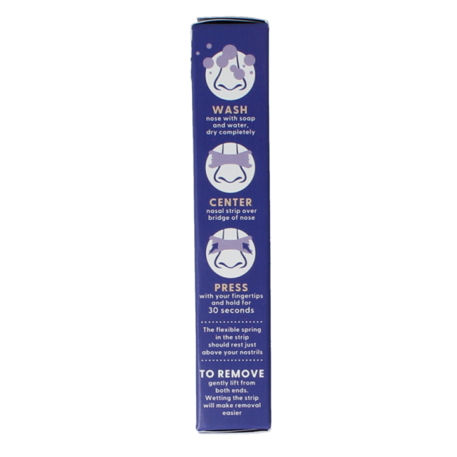 Nasal strips tan 30 pieces