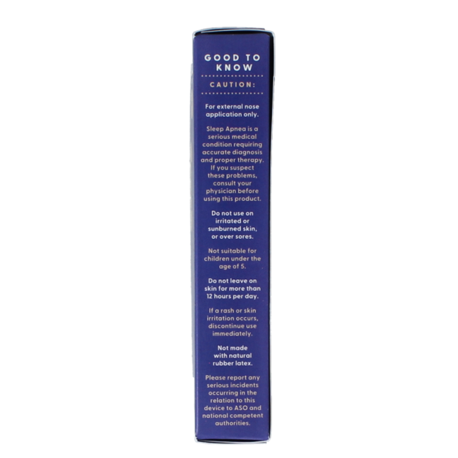Nasal strips tan 30 pieces