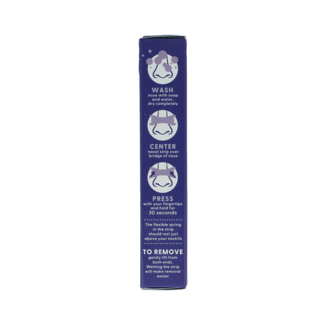 Nasal strip clear 30 pieces