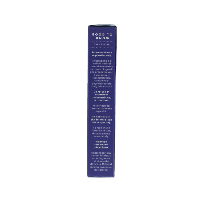 Nasal strip clear 30 pieces