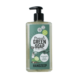 Marcel's Green Soap Handzeep bergamot & black pepper 500 Milliliter
