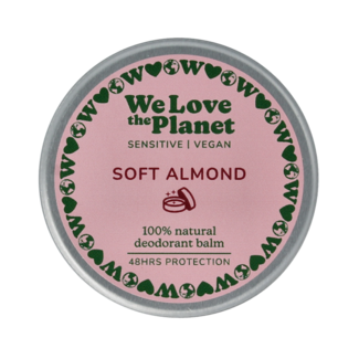 We Love The Planet Bálsamo desodorante almendra suave sensible vegano 35 gramos