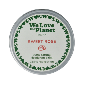 We Love The Planet Dezodorant w balsamie Słodka Róża wegański 35 Gram