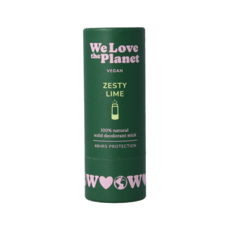 We Love The Planet Deodorant stick zesty lime 40 Gram