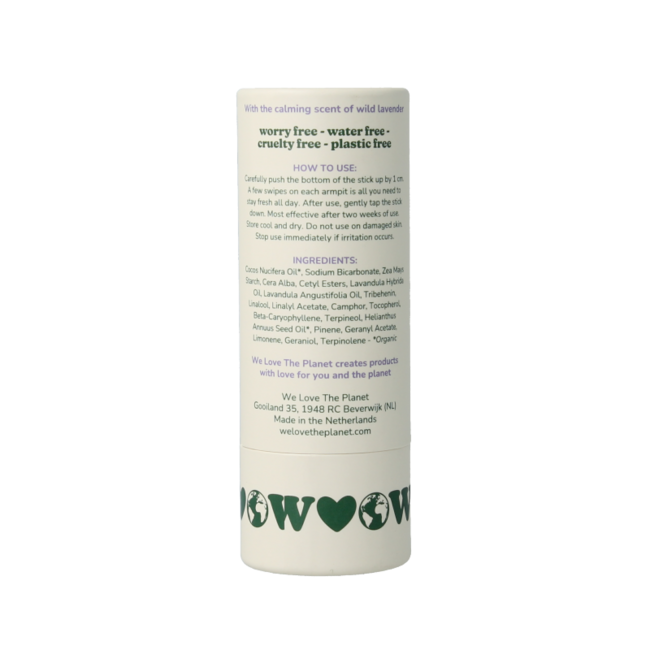 Deodorant stick wild lavender 40 Gram