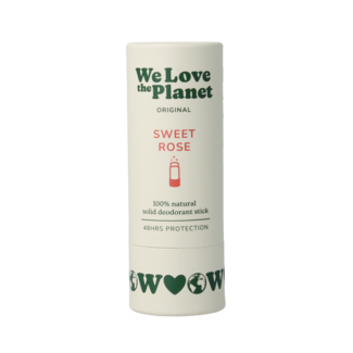 We Love The Planet Deodorant-Stick Sweet Rose 40 g