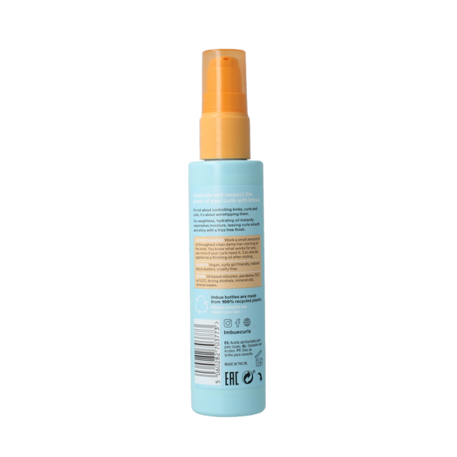 Aceite de brillo para rizos Curl Worshipping 100 mililitros