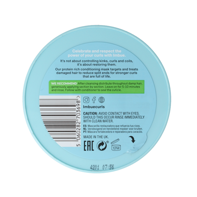 Masque intensif réparateur de boucles 300 Millilitres