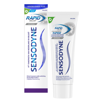 Sensodyne Tandpasta rapid relief whitening 75 Milliliter