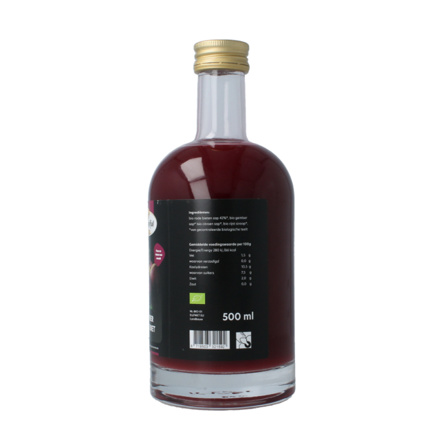 Ingwersaft Rote Bete Bio 500 Milliliter