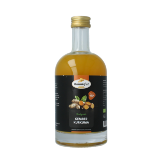 Bountiful select Jus de gingembre et curcuma bio 500 ml