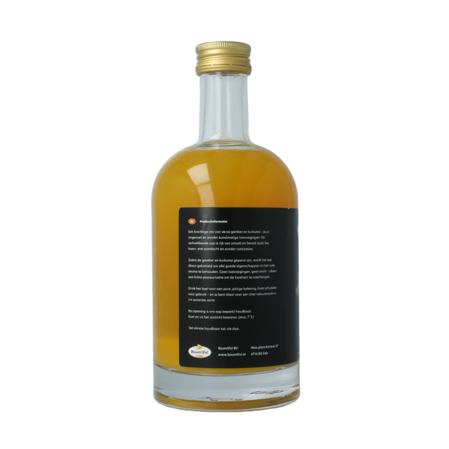 Organic Ginger Turmeric Juice 500ml