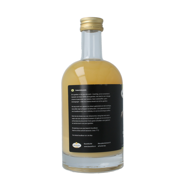 Pure Organic Ginger Juice 500ml