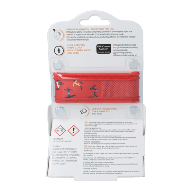 Anti-Mücken-Armband Junior Sport, 1 Stück