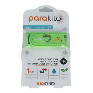 Parakito Anti mug armband junior kameleon 1 Stuks