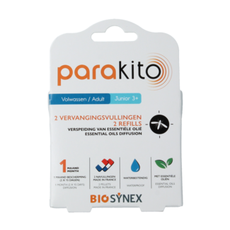 Parakito Ricariche per braccialetto antizanzare (2 Pezzi)