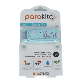 Parakito Anti-Mücken-Armband Junior Einhorn, 1 Stück