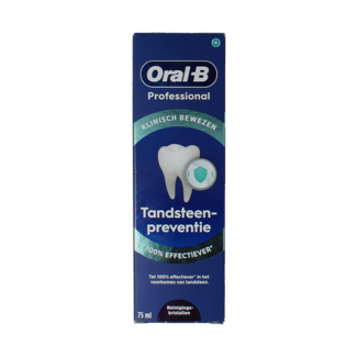 Oral B Professional tartar control toothpaste 75 Millilitres