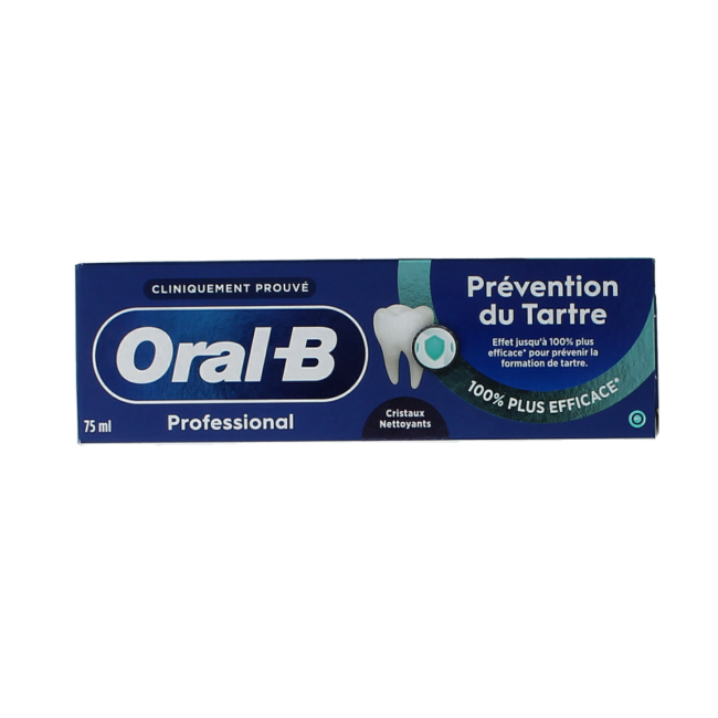 Professional tartar control toothpaste 75 Millilitres