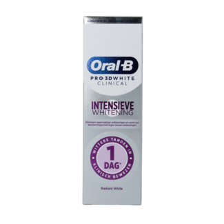 Oral B 3D White Clinical Radiant toothpaste 75 Millilitres