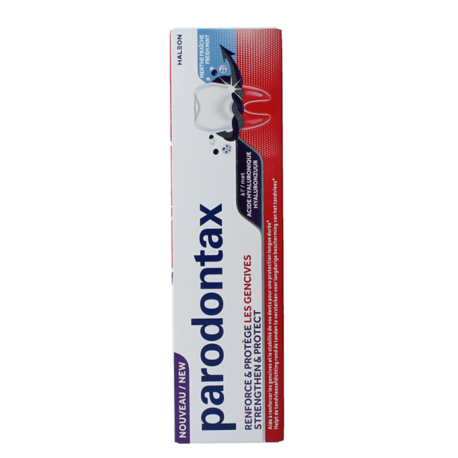 Toothpaste strengthen & protect freshmint 75 Millilitres