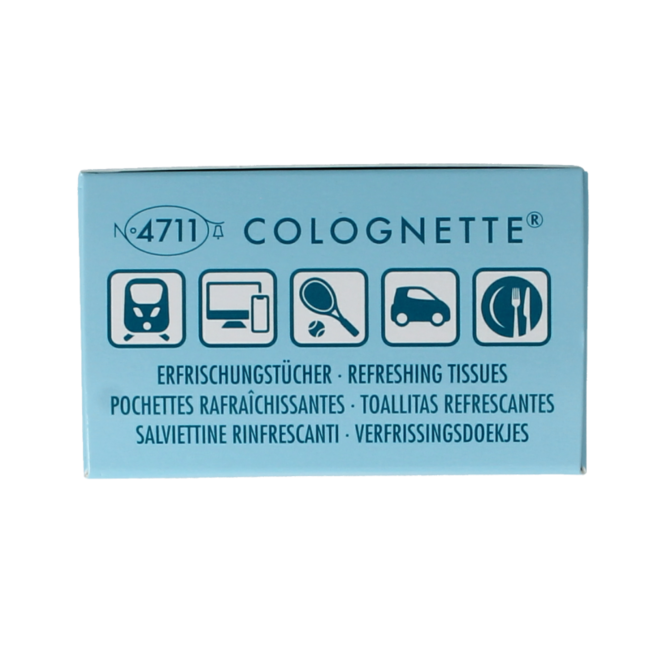 Colognettes tissues lemon 10 pieces
