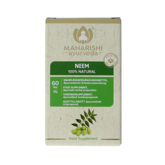 Maharashi Ayurveda Neem hierba ayurvédica simple natural 60 Comprimidos