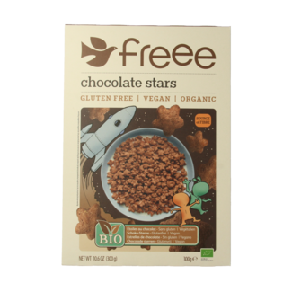 Doves Farm Gluten-free organic chocolate stars 300 Gram