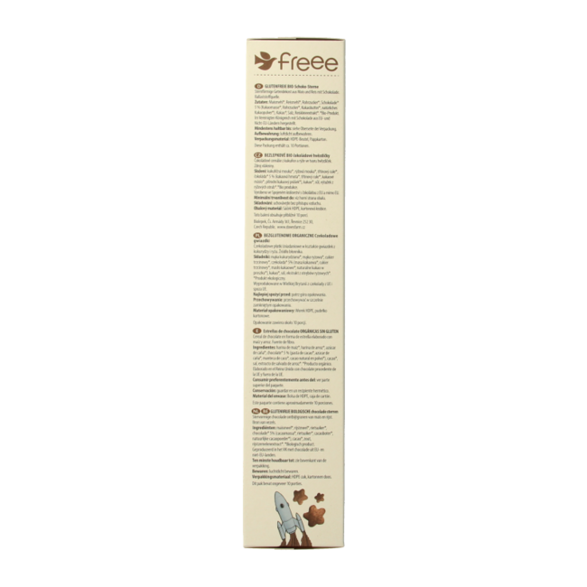 Gluten-free organic chocolate stars 300 Gram