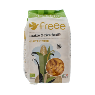 Doves Farm Organic Gluten-Free Maize & Rice Fusilli 500g