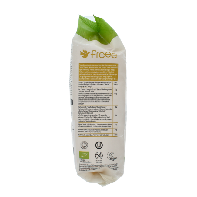 Gluten-free maize-rice fusilli organic 500 Gram
