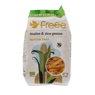Doves Farm Penne sans gluten maïs et riz bio 500 g