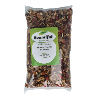 Bountiful Artisanal granola superfood 350 Gram