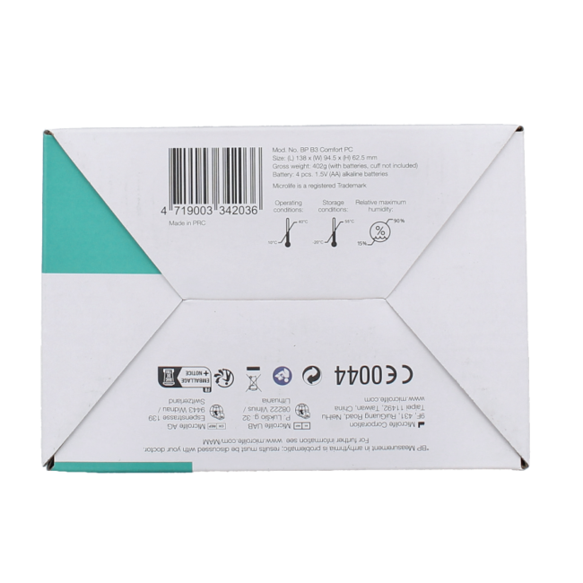Tensiomètre MIC BPB3 Comfort 1 pièce