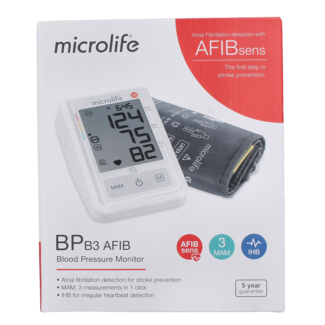 Microlife MIC BPB3 AFIB Monitor de presión arterial 1 unidad
