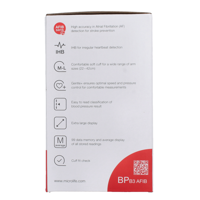 MIC BPB3 AFIB Blood pressure monitor 1 Piece