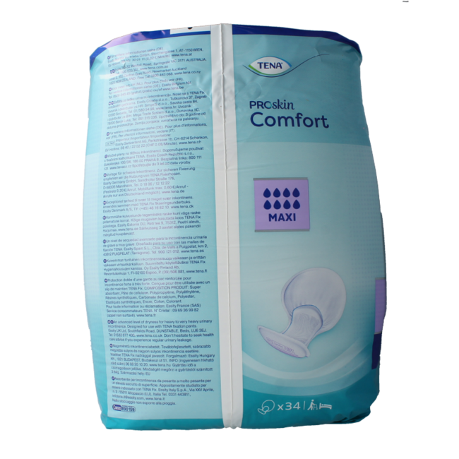 TENA ProSkin Comfort Maxi - 34 unidades