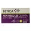 Aiguilles pour stylo Quinta stériles 4 mm x 32G 100 unités