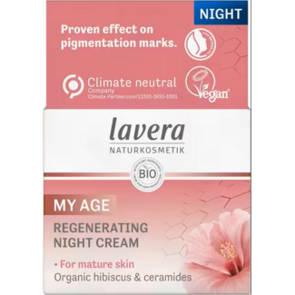 Lavera My age night cream regeneration German bio 50 Millilitres