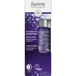 Lavera Re-Energising sleeping oil elixir organic 30ml