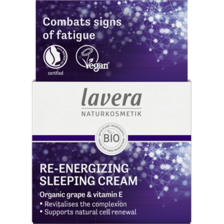 Lavera Re-Energizing sleeping cream night cream organic 50 Millilitres