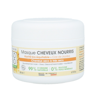 So Bio Etic Mascarilla capilar nutritiva manteca de karité bio 200 mililitros