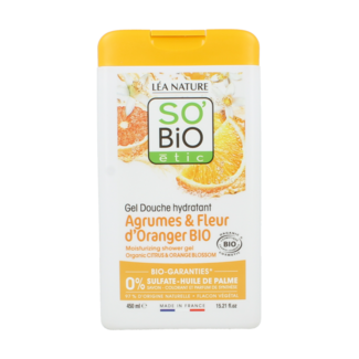 So Bio Etic Duschgel Zitrone Orangenblüte 450 ml