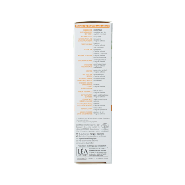 Sérum hydratant booster d'éclat 24h bio 30 ml