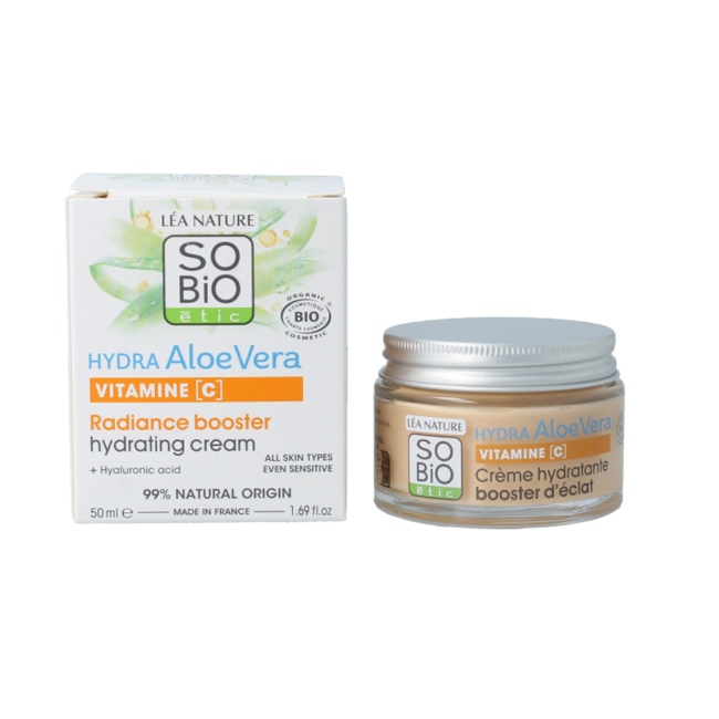 Crema hidratante potenciadora de luminosidad vitamina C bio 50 mililitros