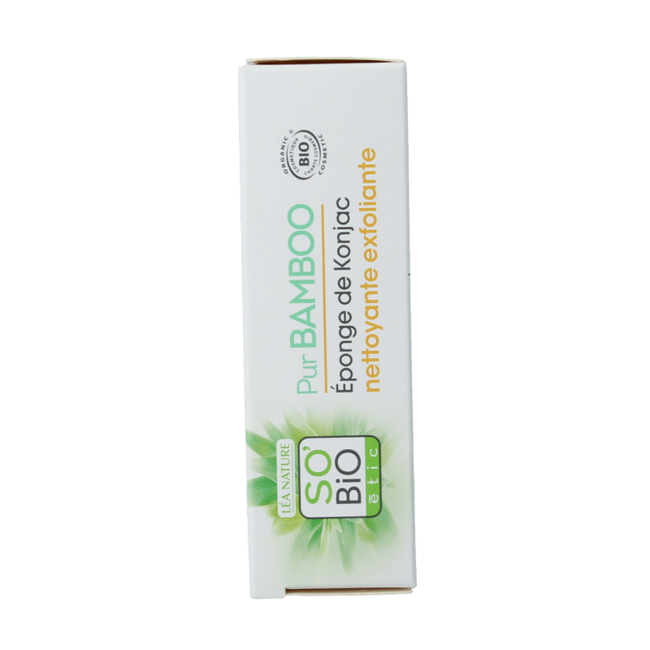 Éponge Konjac au bambou 1 pièce