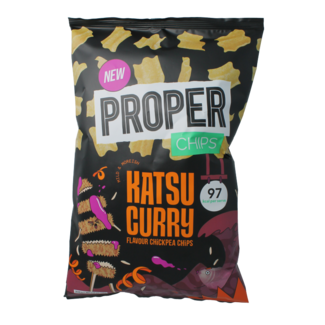 Proper Chips Chips katsu curry sin gluten 85 gramos