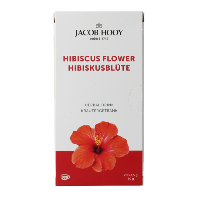 Infusión de hierbas de hibisco 20 bolsitas